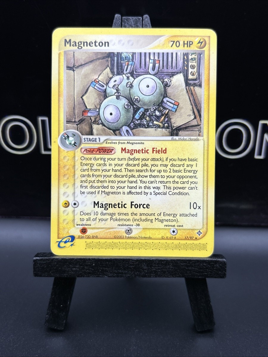 Magneton Rare EX Dragon 17/97 Pokemon Card Regular 2003 | eBay