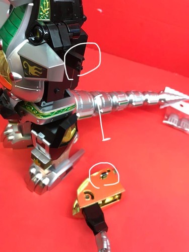 Soul of Chogokin GX-78 Dragon Caesar Kyoryu Sentai Zyuranger Figura BANDAI - Imagen 4 de 9