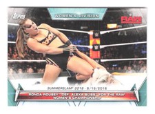2019 Topps WWE Women's Division Ronda Rousey def. Alexa Bliss  82