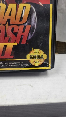 CIB ROAD RASH II SEGA GENESIS VIDEO GAME COMPLETE IN BOX - Picture 2 of 19