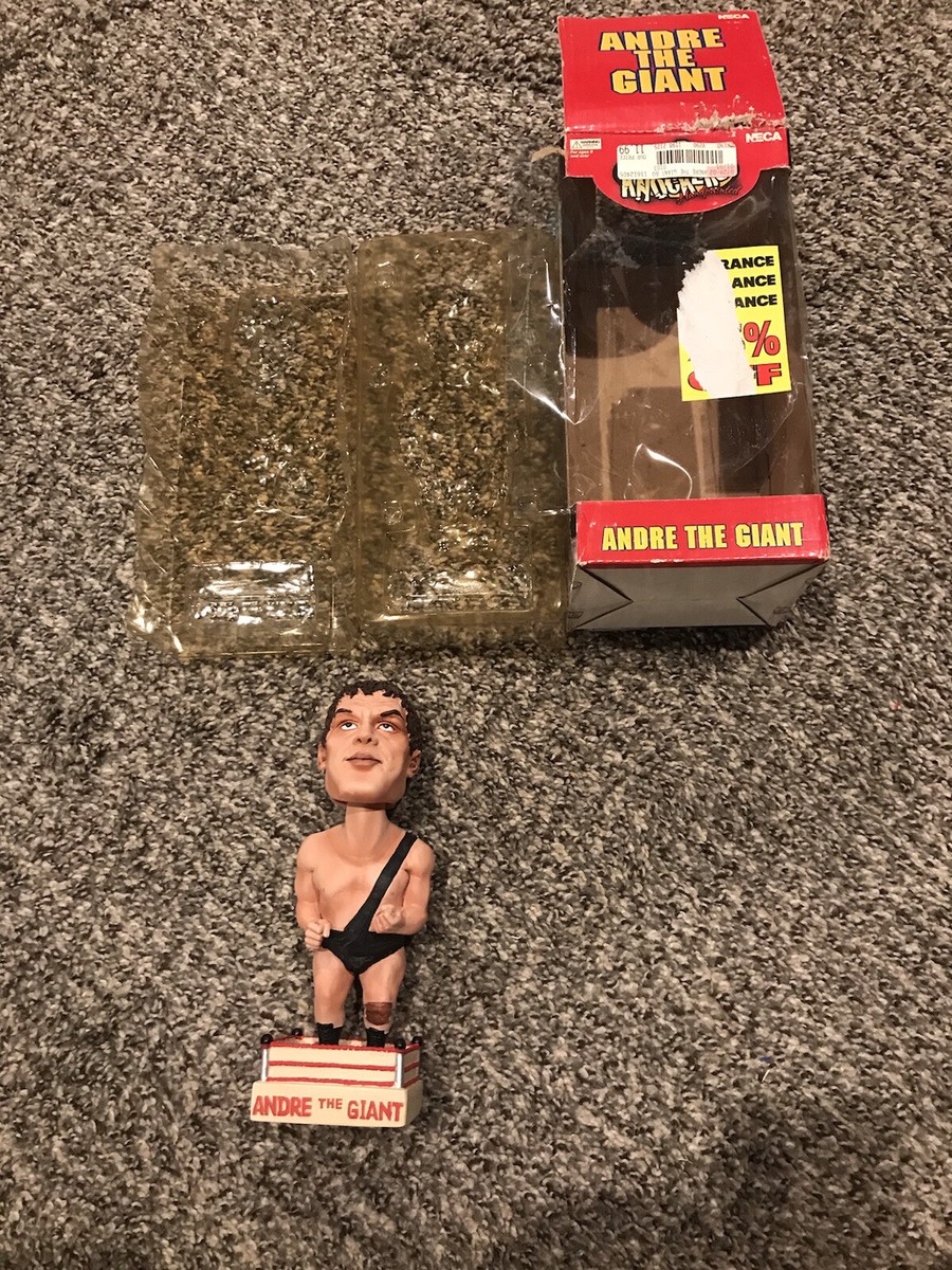 NECA Head Knockers Andre The Giant Hand Painted Bobblehead New in