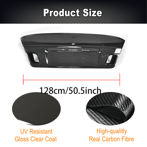 Tapa de maletero de carbono para BMW E46 320 M3 - Imagen 6 de 10