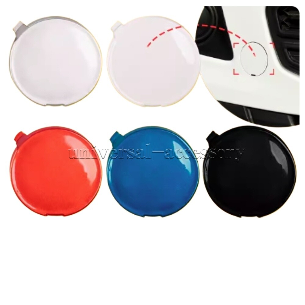 Front Bumper Tow Hook Cover Towing Cap For 2013-2017 Ford EcoSport