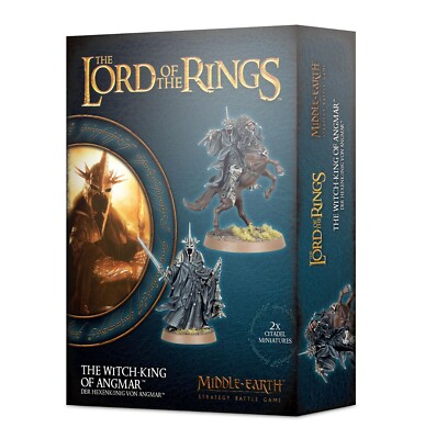 The Witch-King of Angmar Lord of the Rings Hobbit Games Workshop NIB