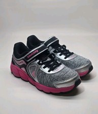 Saucony Kotaro 3 AC Girl Running Shoes Sneakers Gray Pink Size US 2.5