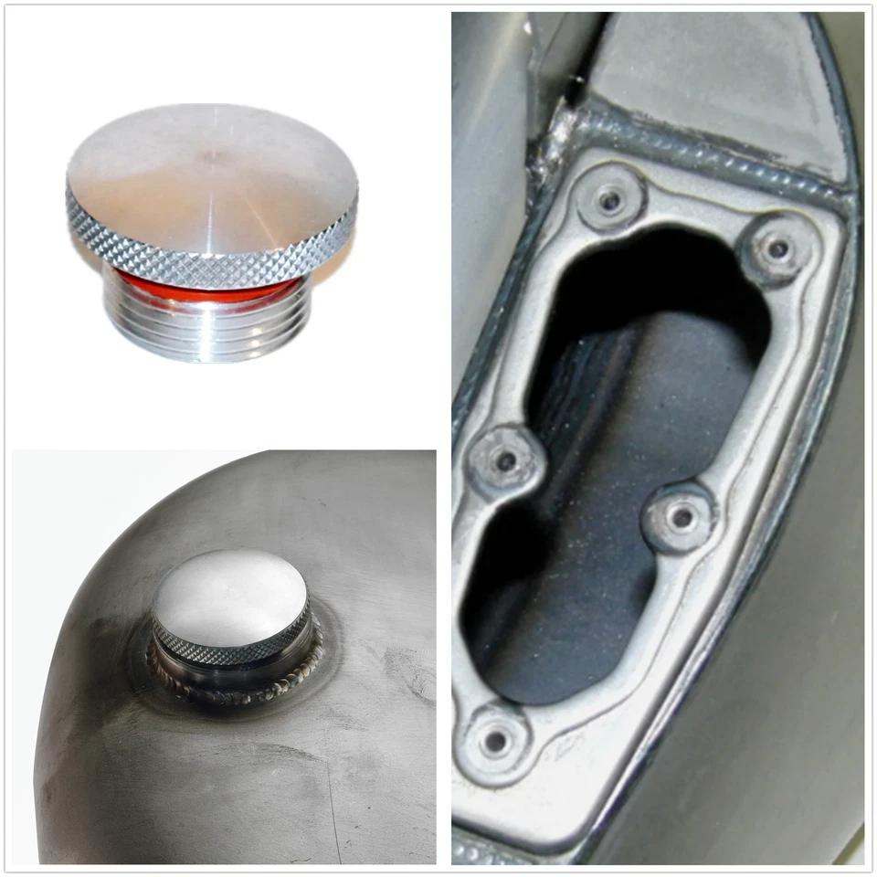 Lucky Sucker Fuel Gas Tank Fit For Harley EFI Twin Cam Softails 2000-later — 第 3/4 张图片