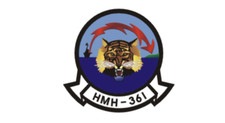 4" us marine corps hmh-361 marine heavy helicopter sq sticker decal usa made