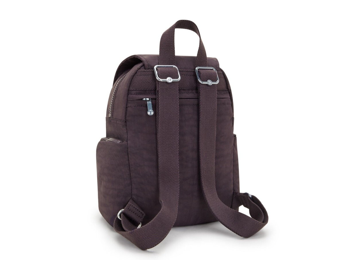 Kipling CITY ZIP MINI Backpack Ultimate Plum RRP £88 UK
