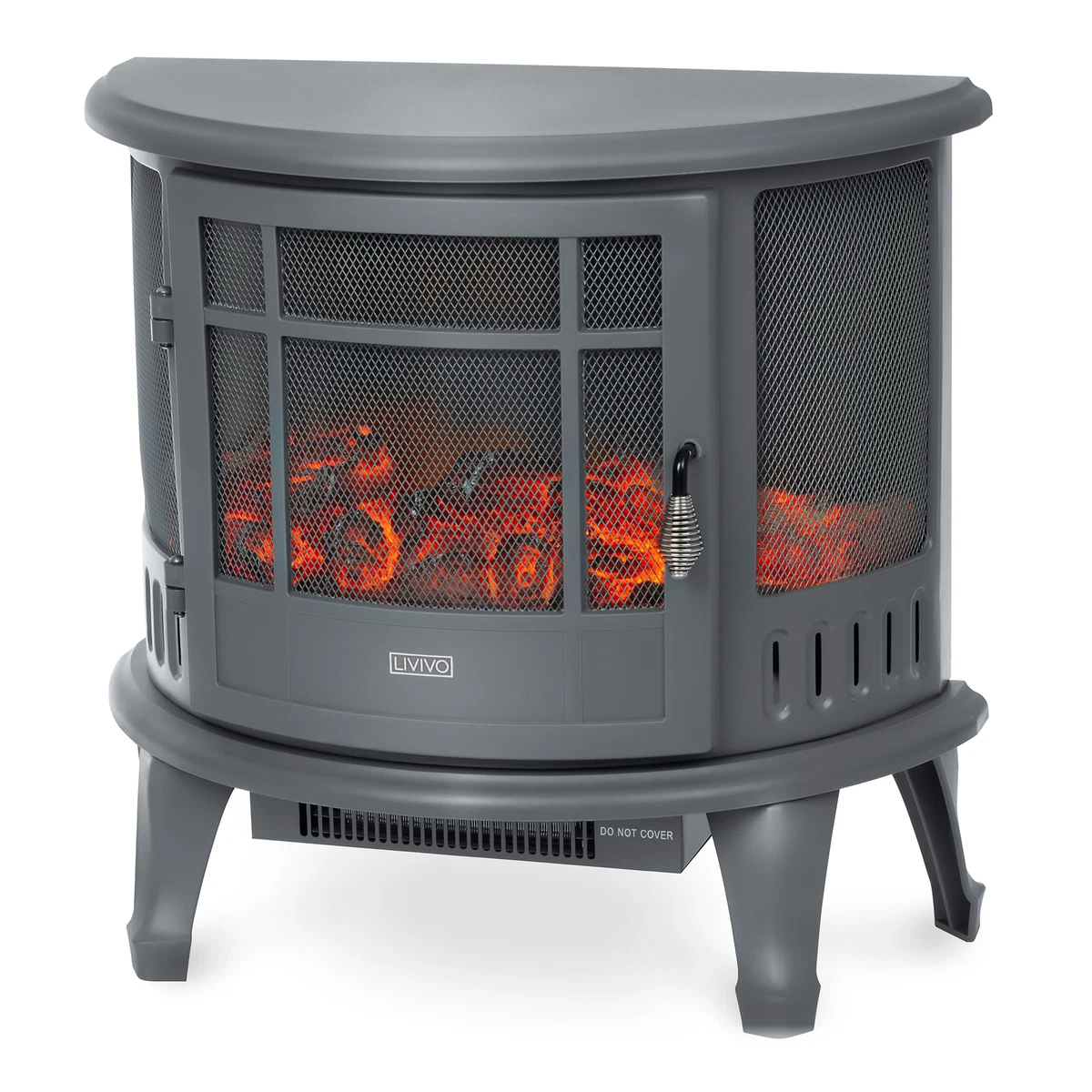 Cheminée électrique chauffage à flamme bois poêle salon brûleur à bûches  ventilateur chaleur 5056295308838 | eBay