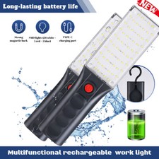 Magnetic COB LED Work Light Car Garage Inspection Lamp Hand Torch Rechargeable