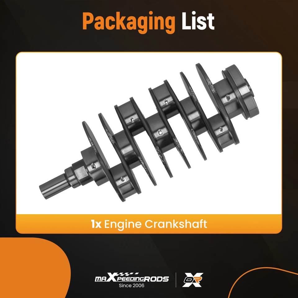 Коленвал EJ257 2,5 л EJ255 для Subaru 2004-2018 годов выпуска обработанный нитридом 12200AA430 - Изображение 4 из 4