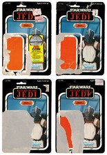 Star Wars Episode VI ROTJ Vintage Kenner KLAATU SKIFF GUARD 77 Back Cards