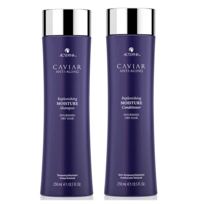 Alterna Caviar Anti-Aging Replenishing Moisture Shampoo & Conditioner DUO 8.5oz 