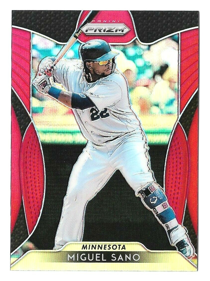 Miguel Sano 2019 Panini Prizm Baseball Red Parallel #30 Minnesota