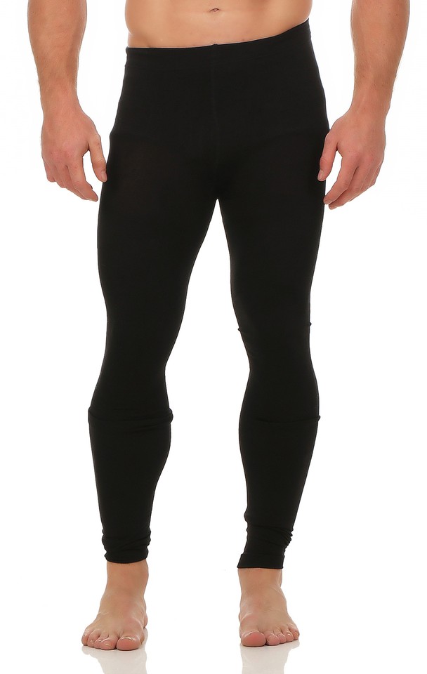 2er Pack Herren Thermo Unterhosen Lang - Winter Leggings Für Skifahren & Outdoor