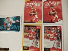 Patrick Mahomes Football CARD Lot 2020 Score Legacy Rookies and Stars Parallels