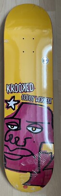 Krooked Skateboard Deck Bobby Worrest Starstruck NOS Mark Gonzales DLXSF 8.18