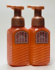 2 Bath  Body Works SNOWY PEACH BERRY Gentle Foaming Liquid Hand Soap Wash