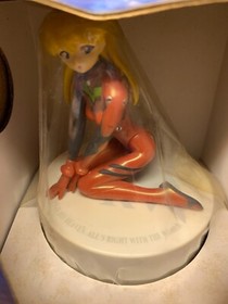 Sega Neon Genesis Evangelion Figures Musical box Set of 2 (not tested)