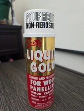 Vintage Scott's Liquid Gold Wood Cleaner can 16oz New