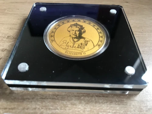 Queen Elizabeth II British Monarchs 1/200oz 24ct .999 Gold Proof Coin 2022 & COA