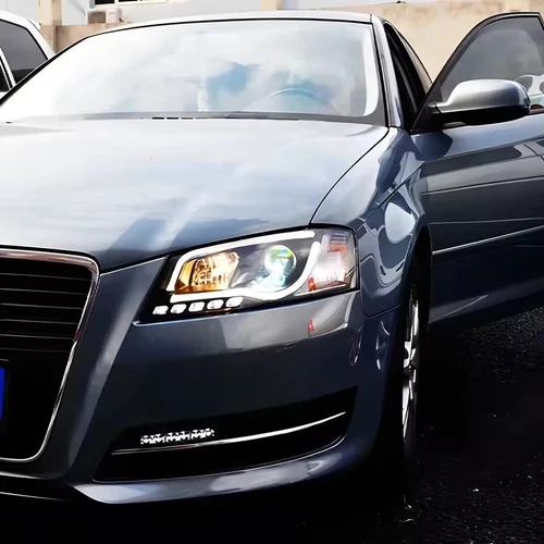 For Audi A3 S3 2008-2012 Projector lens Facelift Upgrade LED Front DRL Headlight - Picture 6 of 6