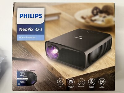 Phillips NeoPix 320 Projector Bundle - No Remote *TESTED
