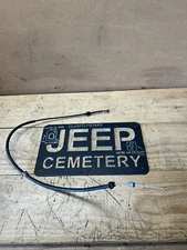 96-01 Jeep Cherokee XJ OEM 4.0L 6 Cyl 2.5L 4 Cyl Throttle Accelerator Cable
