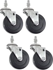 ALL10162 3" Standard Duty Cradle Wheel Kit, Pack of 4 .
