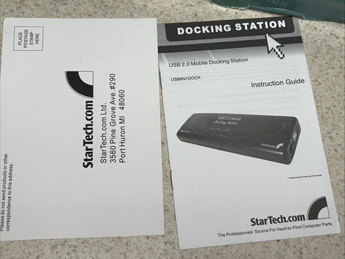 STAR TECHUSB 2.0 MOBILE DOCKING STATION MULTI-iNTERFACE SOLUTION FOR LAPTOP / PC - Picture 7 of 12