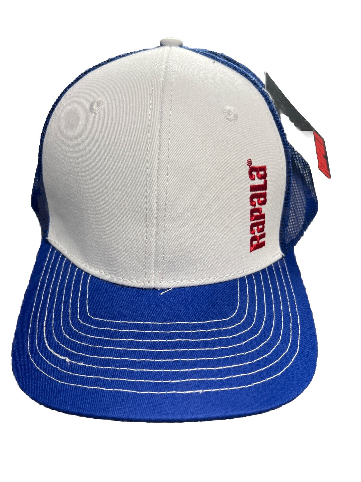 Rapala Snapback Mesh Adjustable Fishing Hat Cap Blue And White