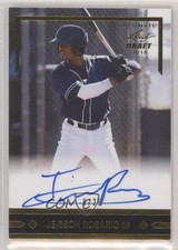 2018 Leaf Ultimate Draft 91 Rookies Gold 8/25 Jeisson Rosario #GLR-JR1 Auto 7qg