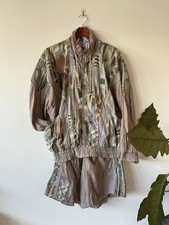 Vintage Spasso Windbreaker Track Suit Women Warm Up Set Southwest Brunch 90s M