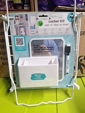 LockerMate Locker Kit - Magnetic Mirror/Magnetic Cup With Dry Erase Surface