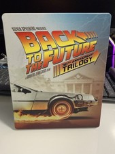 Back to the Future Trilogy Blu-ray, 4-Disc Set 30th Anniversary Edition.