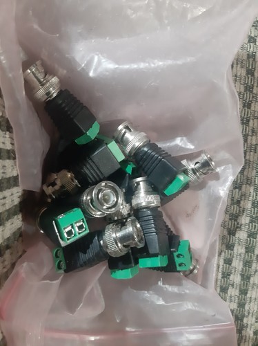 Miscellaneous Lot Of CCTV BNC Connectors (All Items In Pics Are Included)
