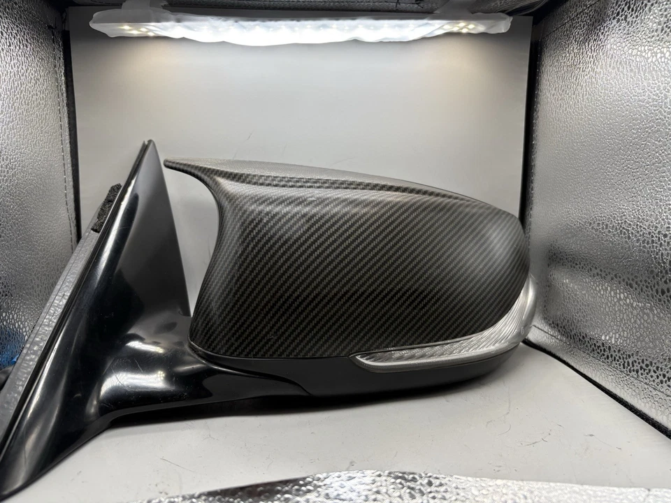 2015 Infiniti Q50 боковое зеркало водительской двери — чехол из углеродного волокна — б/у - Изображение 4 из 4