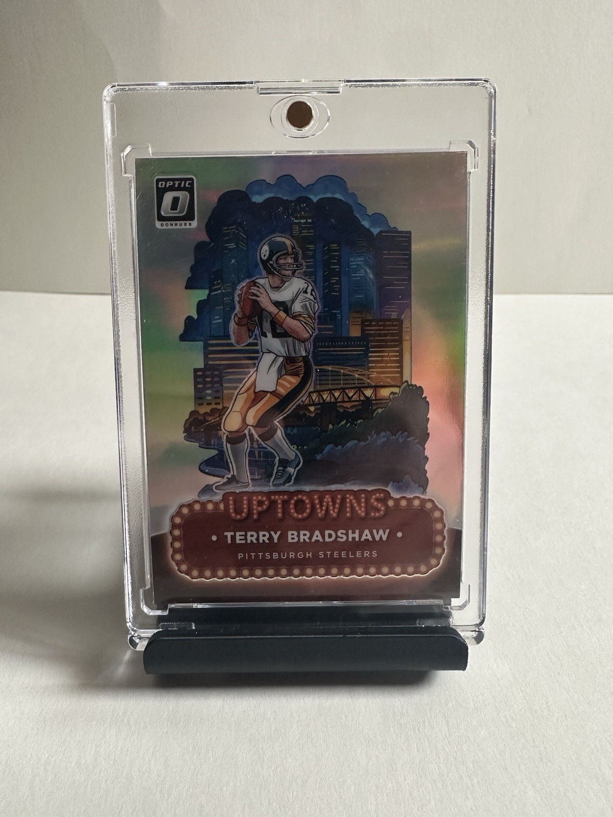 2024 Panini Donruss Optic Uptowns Prizm Terry Bradshaw #25 Steelers Football