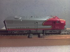 US Santa Fe Diesellok Spur N -MEHANO- analog -gebraucht