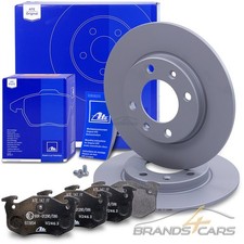 ATE BREMSSCHEIBEN VOLL Ø247 + BELÄGE HINTEN FÜR PEUGEOT 106 2