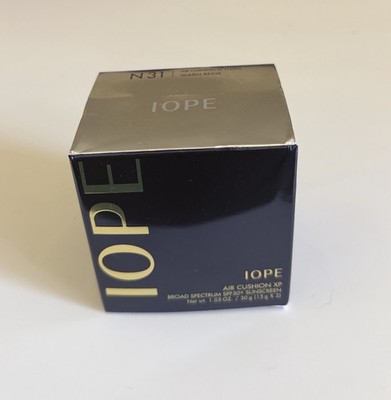 IOPE Air Cushion XP Sunscreen Foundation N31 Warm Beige SPF50+ (Compact + Refill