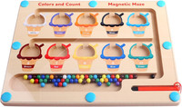 Montessori Spielzeug Ab 2 3 4 5 6 Jahre Magnetspiel Labyrinth Holzspielzeug Kind