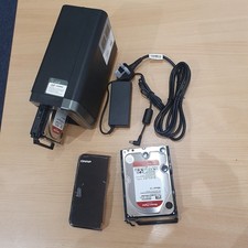 QNAP TS-x53D 4TB (2 * WD Red Pro 2TB NAS hard drives) with PSU