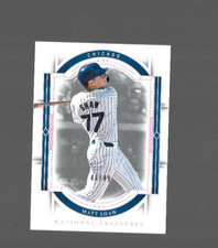 2024 Panini National Treasures Silver Holo Matt Shaw 39/49 Chicago Cubs #4