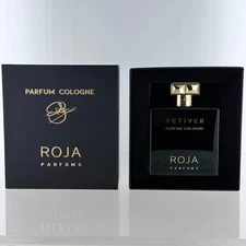 Roja Vetiver Pour Homme Eau de Parfum Spray 3.4 oz / 100 ml - New Damaged Box