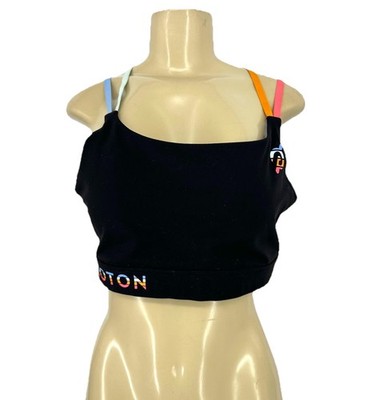 Peloton Plus Size 1X Women Pull Over Sport Bra Strappy Back Active 1-7
