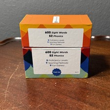 Phonics Flash Cards 652 Sight Words 52 Phonics Learn to Read Homeschool Games