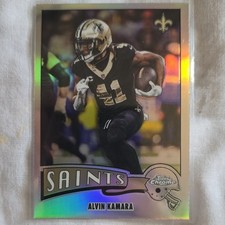2025 Topps Chrome - Alvin Kamara #215 New Orleans Saints Refractor 1975-24