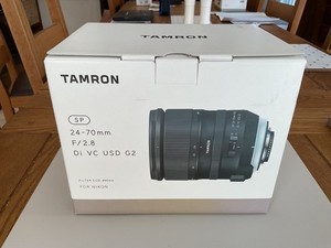 TAMRON SP for NIKON 24-70 mm f/2.8 Di VC USD G2 LENS- 24-70mm 1:2.8 G2 - boxed