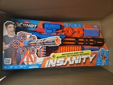 X-Shot Insanity Motorized Rage Fire by ZURU 72 Darts, Air Pocket Technology Dart